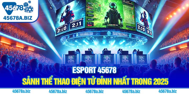 Esport 45678 | Sảnh thể thao điện tử đỉnh nhất trong 2025