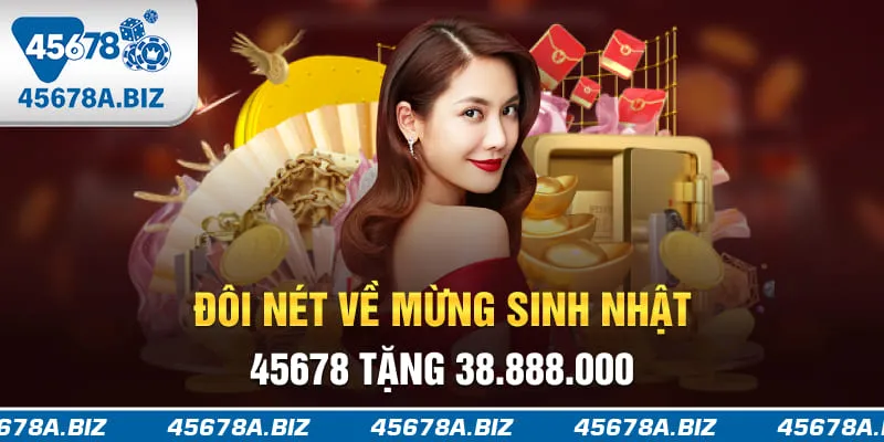Đôi nét về mừng sinh nhật 45678 tặng 38.888.000