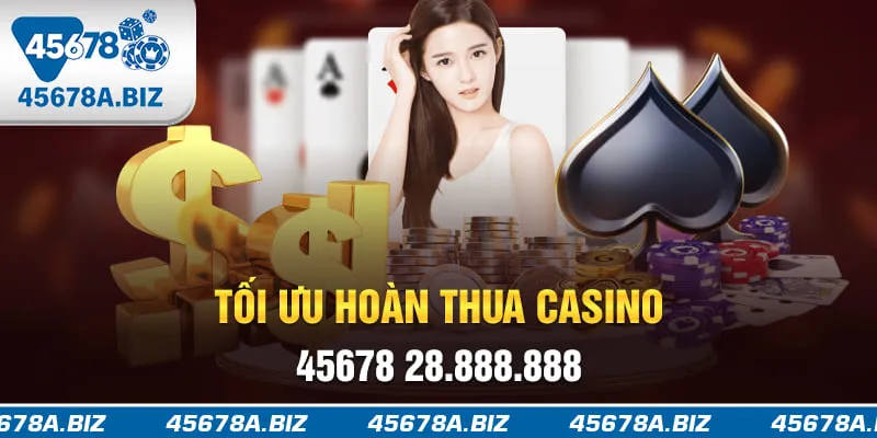 Tối ưu hoàn thua casino 45678 28.888.888